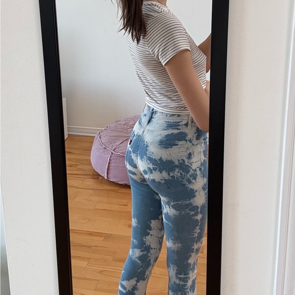 721 high rise skinny ankle Levi’s jeans